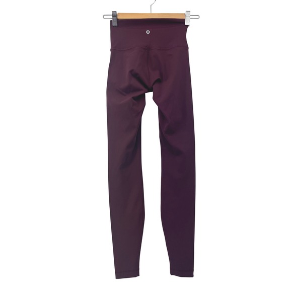 LULULEMON Wunder Under High-Rise Tight 28" Full-On Luxtreme Cassis Size 2 - Picture 4 of 9